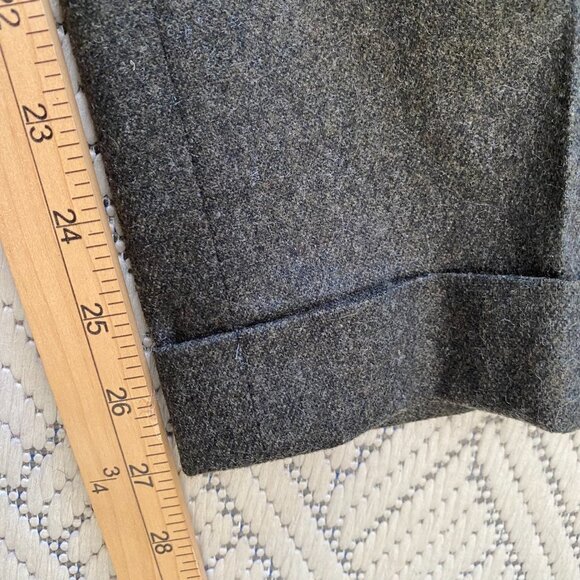 Vtg Polo Ralph Lauren Mens Wool Blend Pants Act. Sz 36x27 Brown Preppy Heritage - Picture 12 of 12